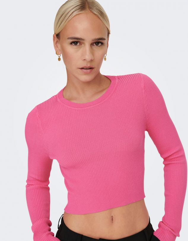 JERSEY  LISO CORTO DE MUJER DE ONLY