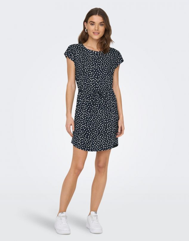 VESTIDO CON DIBUJITO DE MANGA CORTA DE MUJER DE ONLY