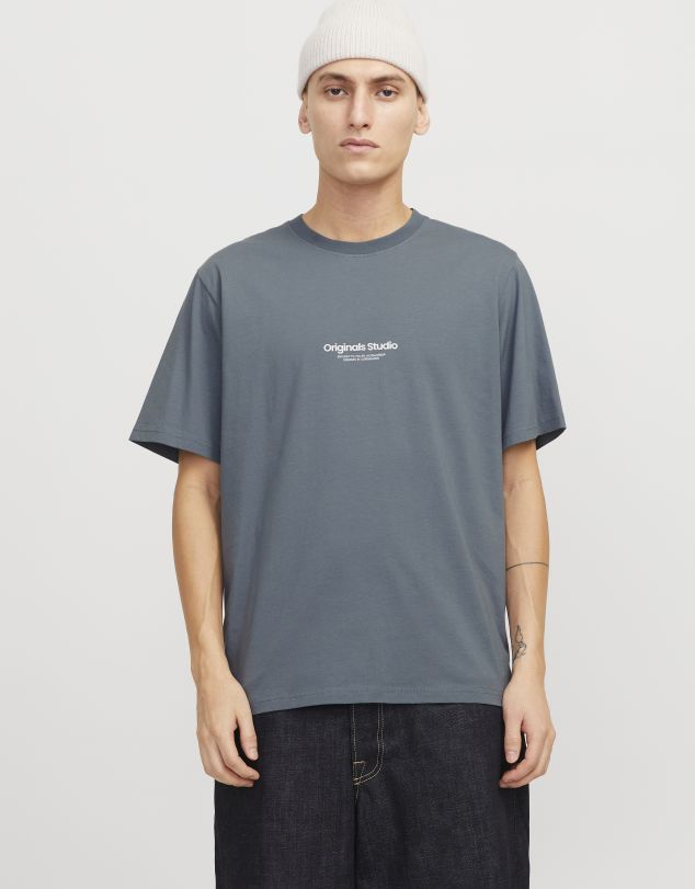 CAMISETA CON LETRAS DE HOMBRE DE JACK AND JONES