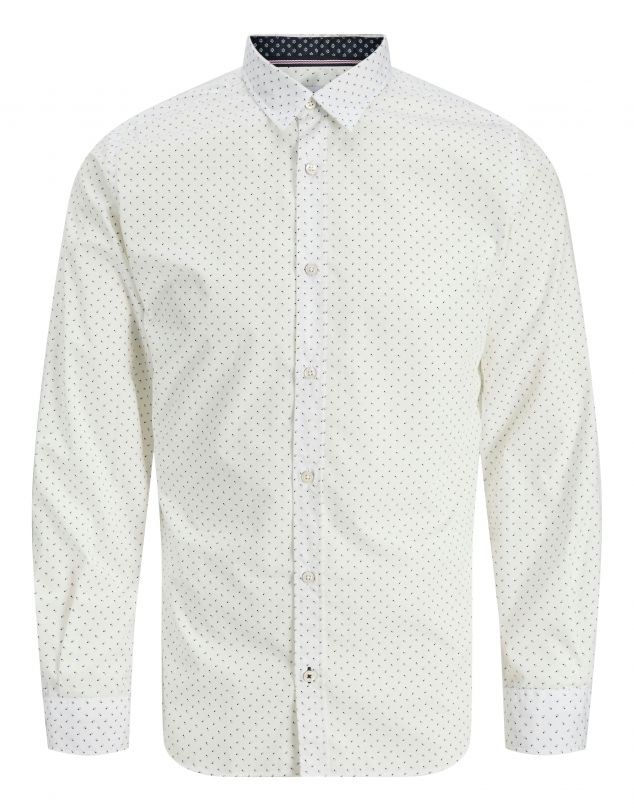 CAMISA CON DIBUJITO DE MANGA LARGA DE HOMBRE DE JACK AND JONES