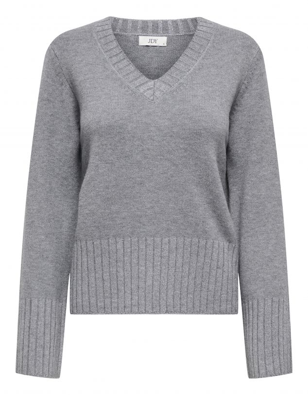 JERSEY DE PUNTO DE CUELLO PICO DE MUJER DE JACQUELINE DE YONG