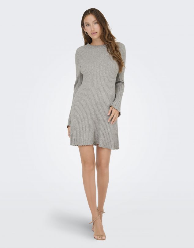 VESTIDO DE PUNTO DE MANGA LARGA DE MUJER DE ONLY