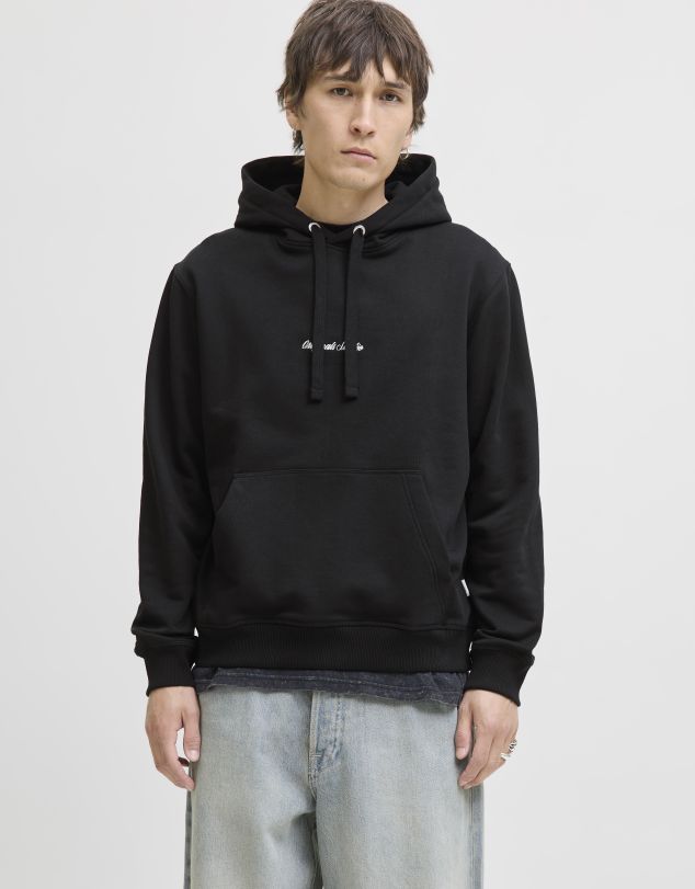 SUDADERA CON CAPUCHA Y LETRAS DE HOMBRE DE JACK AND JONES