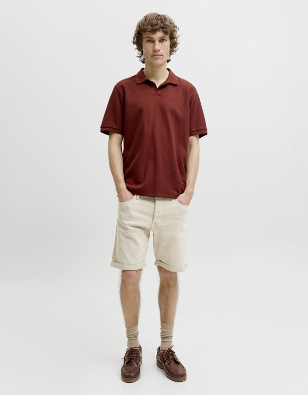 BERMUDA DE CINCO BOLSILLOS DE COLOR DE HOMBRE DE JACK AND JONES