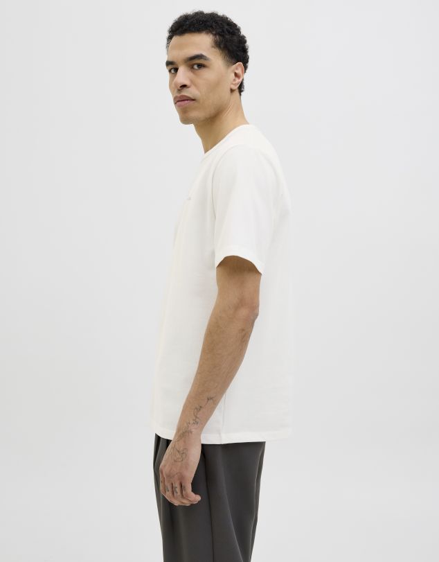 CAMISETA LISA CON PEQUEÑO LOGO DE MANGA CORTA DE HOMBRE DE JACK AND JONES
