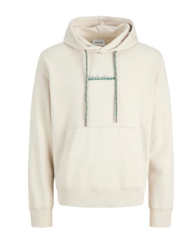 SUDADERA CON CAPUCHA Y LOGO EN PARTE FRONTAL DE HOMBRE DE JACK AND JONES