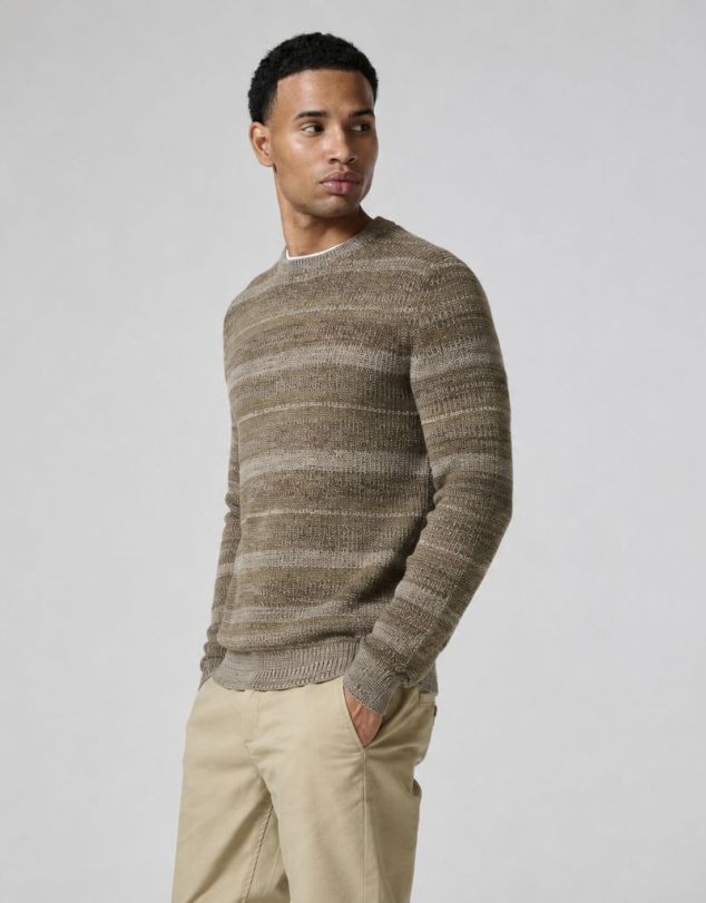 JERSEY DE PUNTO CON TIPO RAYAS EN TEJIDO DE HOMBRE DE ONLY&SONS